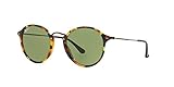 Ray-Ban ACETATE MAN SUNGLASS - SPOTTED GREEN HAVANA Frame GREEN Lenses 49mm Non-Polarized