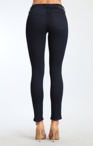 Mavi Womens Alexa Denim Mid Rise Skinny Jeans Blue 294