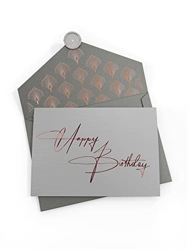 JoliCoon - Biglietto auguri compleanno con busta e sigillo in...