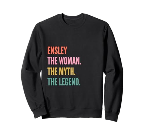 Funny First Name Design for Women - Ensley Sudadera