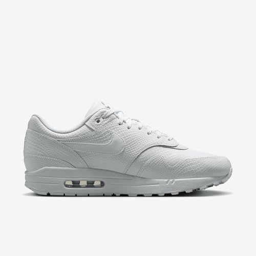 Nike Air Max 1 Premium Men's Shoes (HV1211-100, White/White/Pure Platinum/White)3