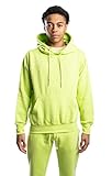 Blank Knights Men’s Heavy Blend Fleece SweatSuit - Large - Lime Green
