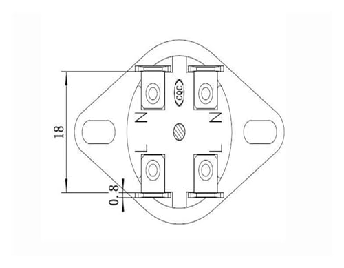 Interrupteur de température KSD302X/S haute performance 20A 250V 85C