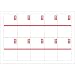 Sasagawa 24-1917 Noshigami Taka Mark, Printer-Compatible Seal Tag, A5, Red Sticks, 200 Pieces