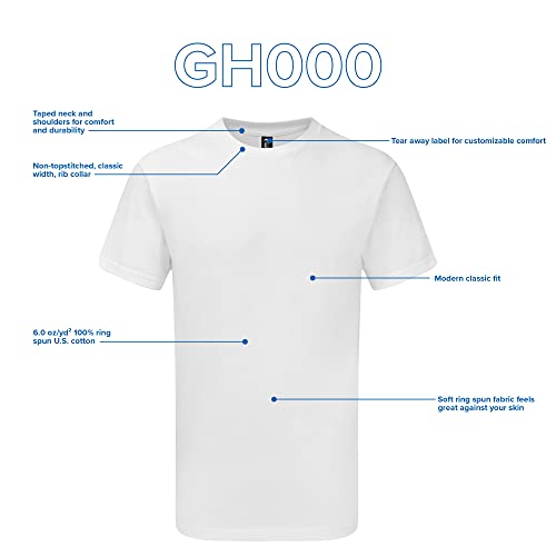 Gildan Hammer Adult T-Shirt, 2-Pack, Style GH0002