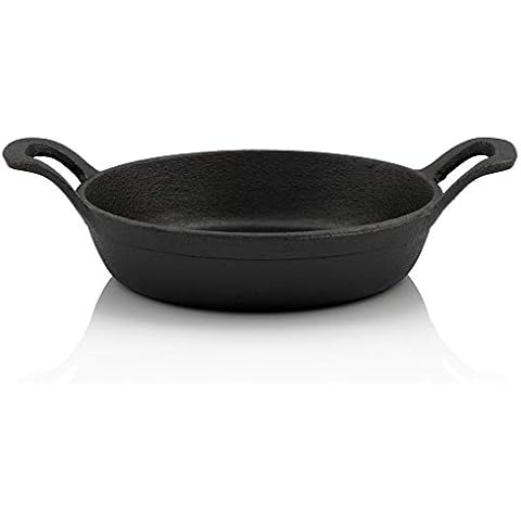 BBQ-TORO Poêle en Fonte Ø 16 cm Cover