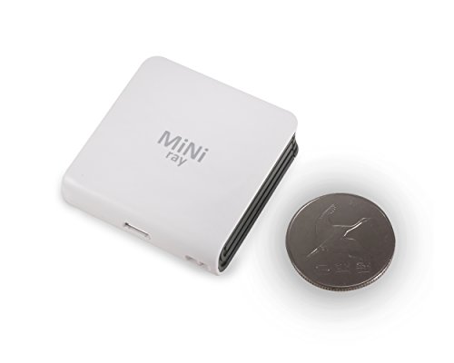 Image of Mini Ray Pocket Smallest Mobile Projector - White