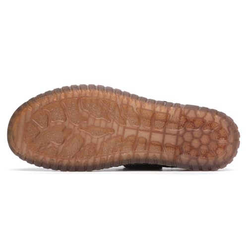 Shaire Men's Casual Sandals Slippers Beach Sandals Men's Closed Toe Fisherman Sandals4