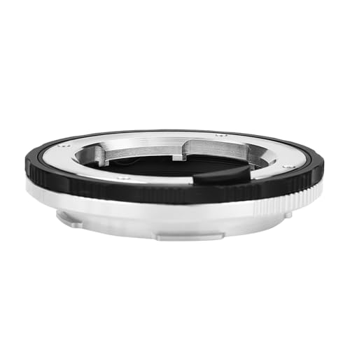 Adaptadores de lente LM a T de aluminio plateado para fotógrafos y cámaras de montura T