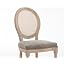 Rattan + Grey Leather