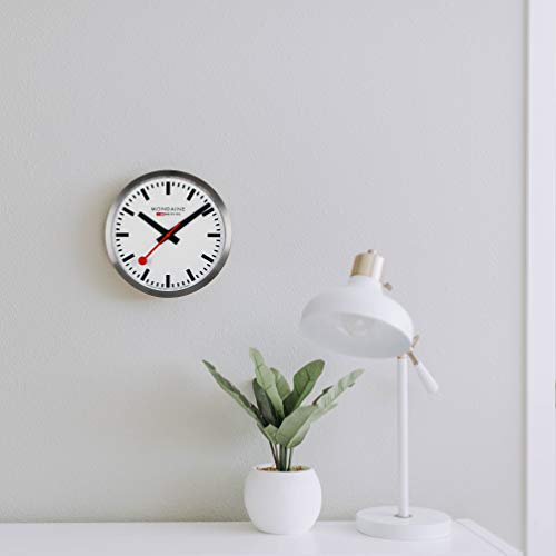 Mondaine - Wall Clock - A995.Clock.16SBB - Large White Dial - Wall Clocks - Made in Switzerland