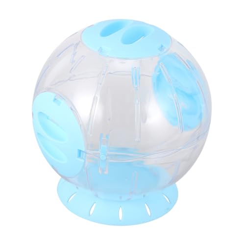 DEARMAMY 透明デザインペットランニングボール ハムスター ハリネズミ対応 軽量耐久性運動おもちゃ インタラクティブな遊びで健康促進