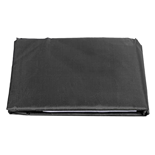 Bordstract Swing Chair Canopy Replacement Cover, 56X47In / 142X120Cm Waterproof Canopy Top Cover, Sun Shade Canopy For 2 Person Outdoor Porch Bench (Black) #TOP7