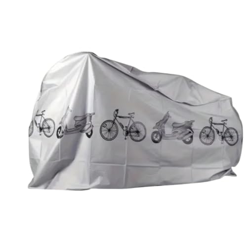 自転車カバー 防水 破れにくい マウンテンバイク バイクカバー 電動アシストUV加工 耐熱 サイクルカバー 丈夫 盗難防止 防風バックル 防塵 雨避け 雨雪対応 YOSHICA【国内検品済】