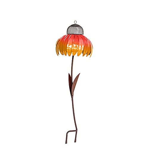 zxb-shop Pink Coneflower Bird Feeder Color 3