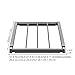 KfweOl Invisible Retractable Sliding Laundry Rack, Embedded Retractable Drying Racks, Pull-Out Rack Above Washing Machine, Wall-Mounted Drying Solution for Balcony(24.2-26.1 * 17.7 * 2.1in)