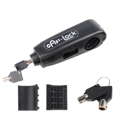Motorcycle Lock, Universal Motorcycle Handlebar Lock with 2Pcs Keys...
