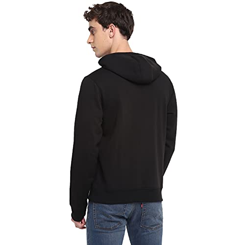 Image of Deniklo Mens Polyester Hooded Neck Sweatshirt