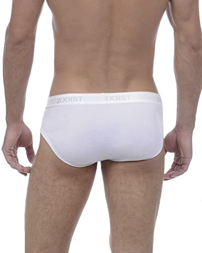 2(X)IST mens Essential Cotton No Show Brief 3-pack4