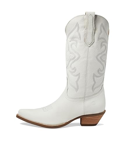Image of Dingo Womens Out West Embroidered Snip Toe Casual Boots Mid Calf Mid Heel 2-3 inch