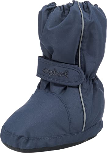 Unisex-Child Thermo BootieSnowshoe, Navy Blue, 18/19 EU