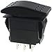 Rocker Switches DP (ON)OFF(ON) 20A 12V SEALED Non-ill