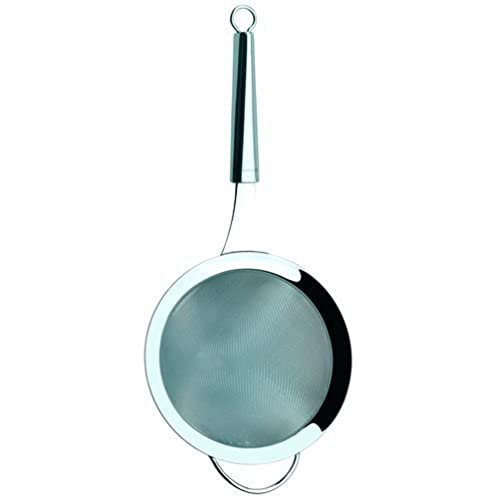 Lagostina - Cucinieri, Colino Conico con Gancio e Manico Ergonomico, Acciaio Inossidabile, 16 cm