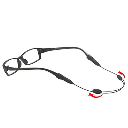 Hpybest - Cordon à lunettes - Homme Noir Noir taille unique Cover
