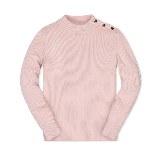 Image of Hope & Henry Girls Cable Front Pullover Sweater