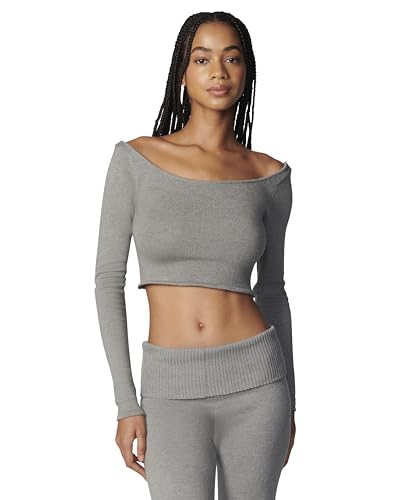 florence by mills Women's Barre Collection Crossback Sweater Top2