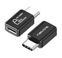 Nevox Data Blocker 3er Set – USB Datenblocker für sicheres Laden ohne Datenübertragung – Schutz vor Juice Jacking – USB-C & USB-A Adapter – Fast Charge bis 240W PD – Reisen & Business – Ansicht 4