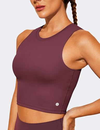 Image of Natural Feelings Nudi Sports Bras for Women Removable Padded Yoga Tank Tops Sleeveless Fitness Workout Crop Tops