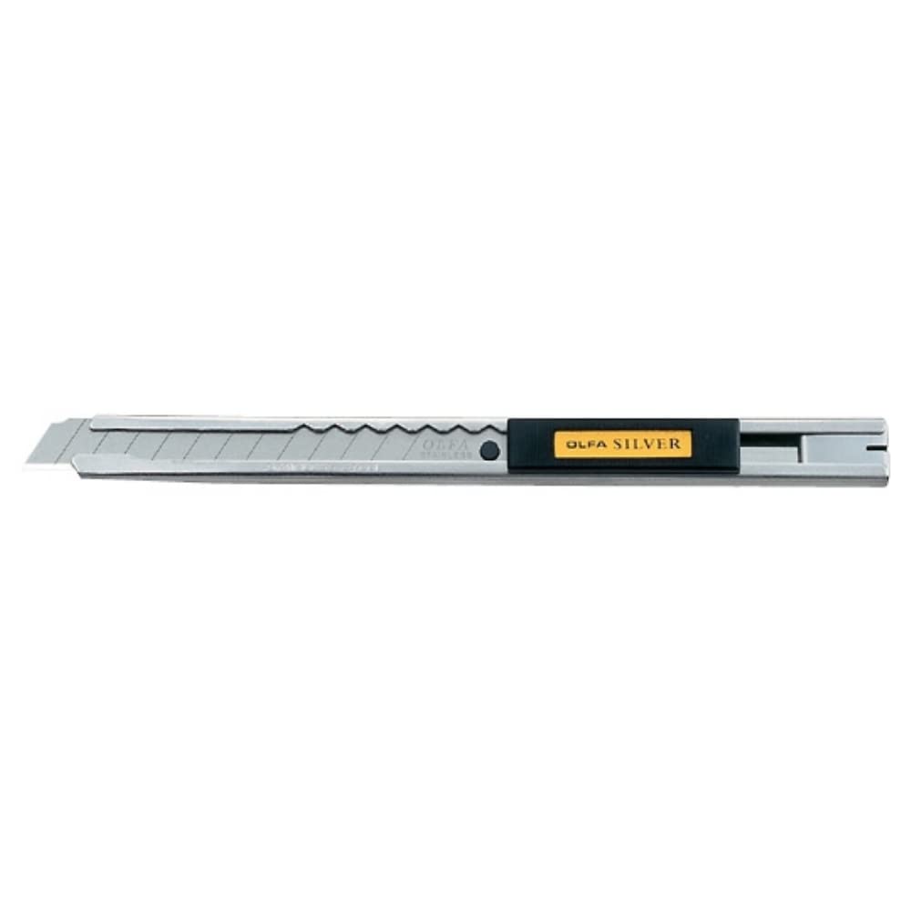 シルバー カッターナイフ SK11 カッターナイフLネジロック SC-3N 4977292128292 [金切鋏