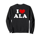 Photo Gallery i love ala, io amo ala felpa Photo Gallery i love ala, io amo ala felpa