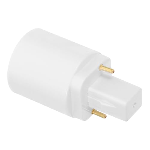 iplusmile Adaptateur De Lampe Convertisseur De Douille G24D Vers E27 Adaptateur De Lumière Adaptateur De Douille E27 Adaptateur D'Ampoule Convertisseur De Douille De Lampe Feuille
