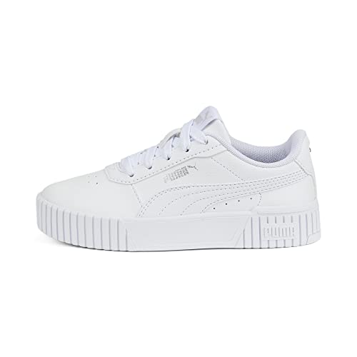 PUMA Baskets Carina 2.0 Ps pour fille, blanc, 34 EU