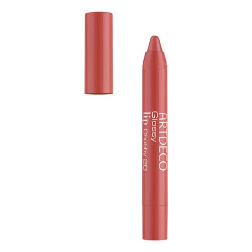 ARTDECO Glossy Lip Chubby - Cremegloss in Stiftform für gepflegte Lippen in zarter Farbe - 1 x 1,8 g