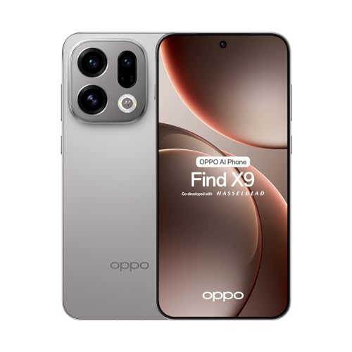 Image of OPPO Find X9 Dual-SIM 512GB ROM + 12GB RAM (GSM Only | No CDMA) Factory Unlocked 5G Smartphone (Titanium Grey) - International Version