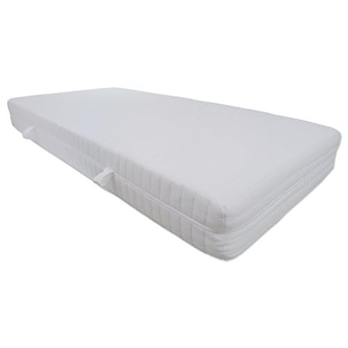 Dibapur Q XXL - 9 Zonen Orthopädische Kaltschaummatratze (Q XXL 160x200) x ca.23,5 cm Kern mit gesteppten Doppeltuchbezug ca. 24,5/25 cm Härtegrad: H2,5 (bis ca. 110 kg)