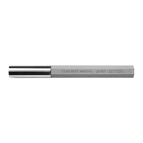 Amazon | 22デザインスタジオ、7つのコンクリート万年筆、オリジナル