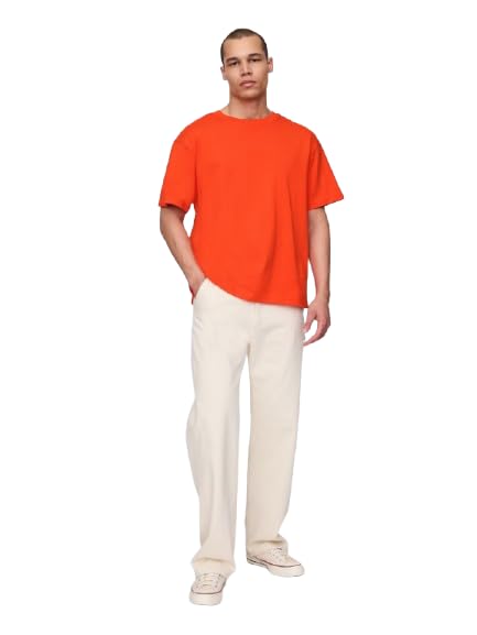 gap Men Back Printed Relaxed Fit Crew Neck T Shirt with Short Sleeves-picture-17