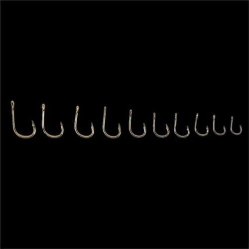 Kit Anzóis Chinu Dourado nos Tamanhos 3 ao 12 com 600 Unidades