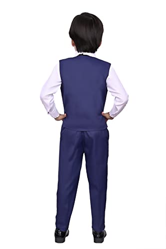 Image of 3-Piece Shirt, Trouser, Waistcoat with Bow-Tie Boy's Suit Set for Party, Wedding, Birthday VC405
