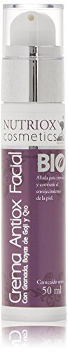 Nutriox Crema Antiox Facial con Granada, Bayas de Goji y Q10 Bio - 50 ml Cover