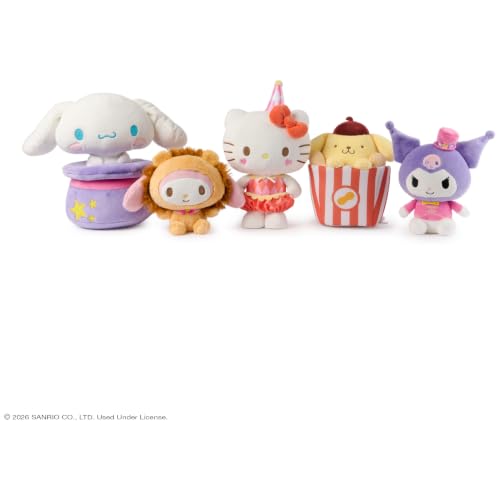 Image of GUND Sanrio Kuromi Lion Tamer 6-Inch Circus Plush Toy for Ages 1+ | Promotes Exciting Character Roleplay, Early Sensory Discovery, and Creative Pop Culture Storytelling; Soft, Collectible Plush