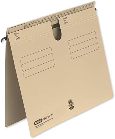 Elba 81459CH Suspension Filer Class 81 for Commercial or Official Filing Pack of 50 Chamois image 3