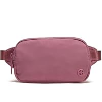 Pander Mini Belt Bag – 18 x 4 x 10.5 cm Small Waist Pouch with Adjustable Strap, Lightweight Nylon Fabric, Lux Lavender