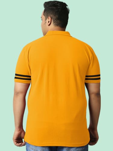 Image of Wear Your Opinion Solid Cotton Rich Polo T Shirt | Collar Tshirts | Half Sleeves | Plain-Regular Fit (Available in Plus Size)