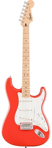 Fender Squier �\�j�b�N �X�g���g�L���X�^�[ �G���L�M�^�[ - �t�B�G�X�^���b�h�A���[�v���t�B���K�[�{�[�h�A�z���C�g�s�b�N�K�[�h