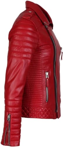 Genuine Lambskin Leather Jackets For Men - Motorcycle Biker Leather Jacket Men2